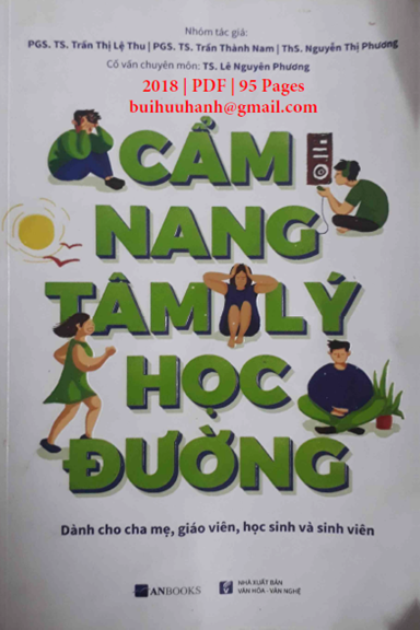 Cẩm Nang Tâm Lý Học Đường (NXB Văn Hóa Văn Nghệ 2018) - Trần Thị Lệ Thu, 95 Trang