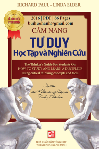 Cẩm Nang Tư Duy Học Tập Và Nghiên Cứu (NXB Tổng Hợp 2016) - Richard Paul, 86 Trang