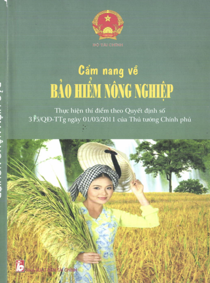 Cẩm Nang Về Bảo Hiểm Nông Nghiệp (NXB Tài Chính 2013) - Nhiều Tác Giả, 357 Trang