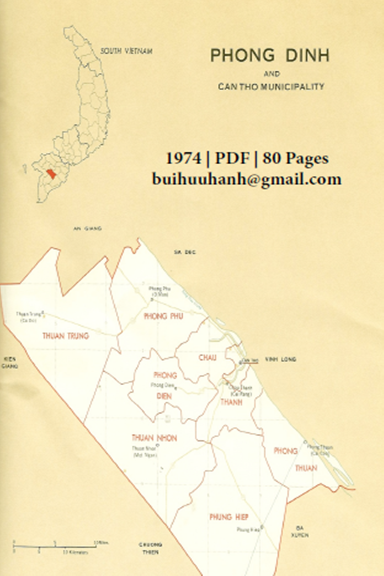 Cần Thơ-Phong Dinh Chỉ Nam (NXB Đuốc Miền Tây 1974) - Nhiều Tác Giả, 80 Trang
