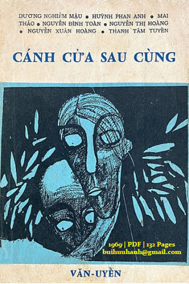 Cánh Cửa Sau Cùng (NXB Văn Uyển 1969) - Dương Nghiễm Mậu, 132 Trang