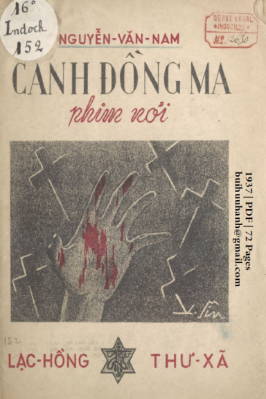 Cánh Đồng Ma (NXB Lạc Hồng Thư Xã 1937) - Nguyễn Văn Nam, 72 Trang