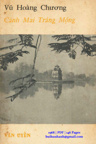 Cành Mai Trắng Mộng (NXB Văn Uyển 1968) - Vũ Hoàng Chương, 146 Trang