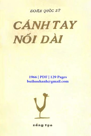 Cánh Tay Nối Dài (NXB Sáng Tạo 1966) - Doãn Quốc Sỹ, 129 Trang