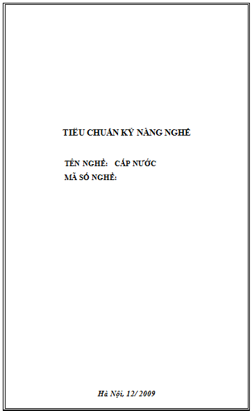 Cấp Nước (NXB Hà Nội 2009) - Nguyễn Đăng Sỹ, 157 Trang
