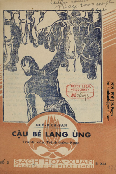 Cậu Bé Làng Ủng (NXB Thẳng Tiến 1939) - Ngô Bích San, 28 Trang