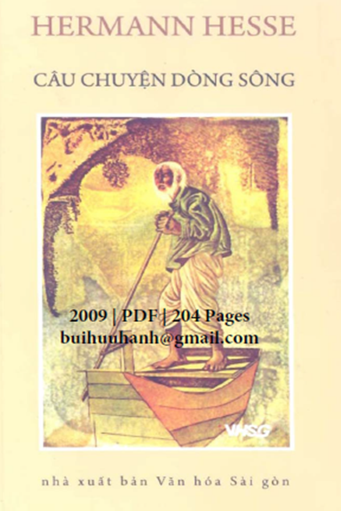 Câu Chuyện Dòng Sông (NXB Văn Hóa Sài Gòn 2009) - Hermann Hesse, 204 Trang