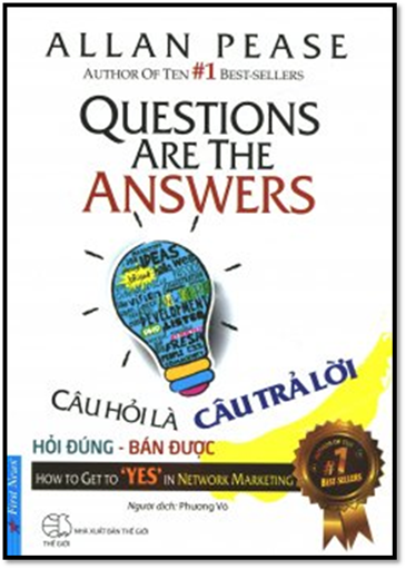 Câu Hỏi Là Câu Trả Lời (NXB Trẻ 2016) - Allan Pease, 122 Trang