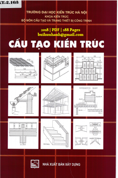 Cấu Tạo Kiến Trúc (NXB Xây Dựng 2018) - Phạm Việt Anh, 288 Trang