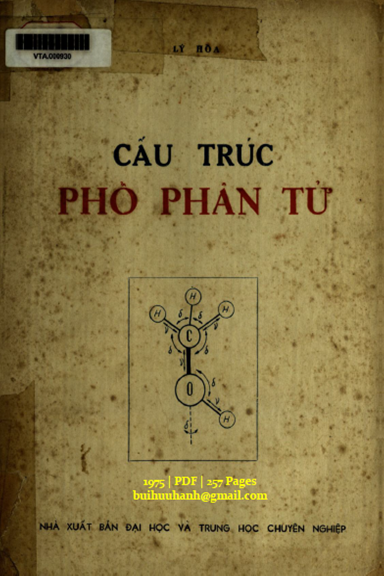 Cấu Trúc Phổ Phân Tử (NXB Đại Học 1975) - Lý Hóa, 257 Trang