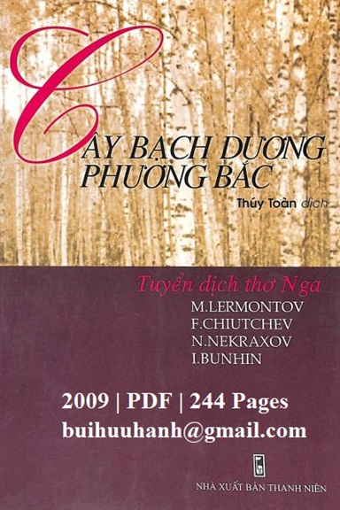 Cây Bạch Dương Phương Bắc (NXB Thanh Niên 2009) - M.Lermontov, 244 Trang