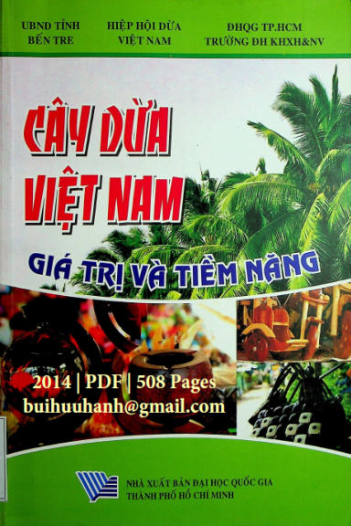 Cây Dừa Việt Nam Giá Trị Và Tiềm Năng (NXB Đại Học Quốc Gia 2014) - Nhiều Tác Giả, 508 Trang