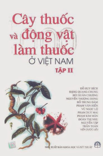 Cây Thuốc Và Động Vật Làm Thuốc Ở Việt Nam Tập 2 (NXB Khoa Học Kỹ Thuật) - Đỗ Huy Bích, 1252 Trang