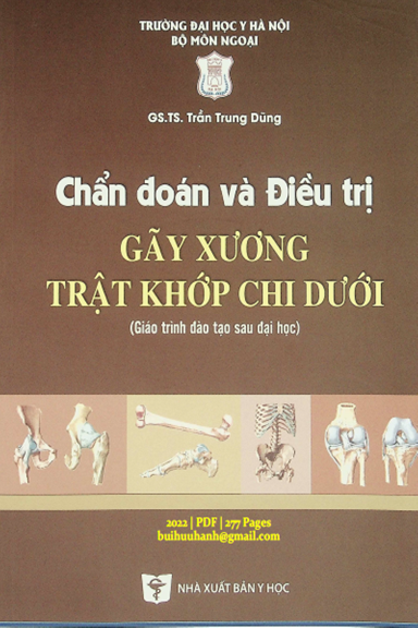Chẩn Đoán Và Điều Trị Gãy Xương Trật Khớp Chi Dưới (NXB Y Học 2022) - Trần Trung Dũng, 277 Trang