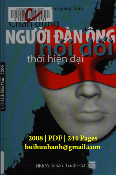 Chân Dung Người Đàn Ông Nói Dối Thời Hiện Đại (NXB Thanh Hóa 2008) - Trịnh Quang Tuấn, 244 Trang
