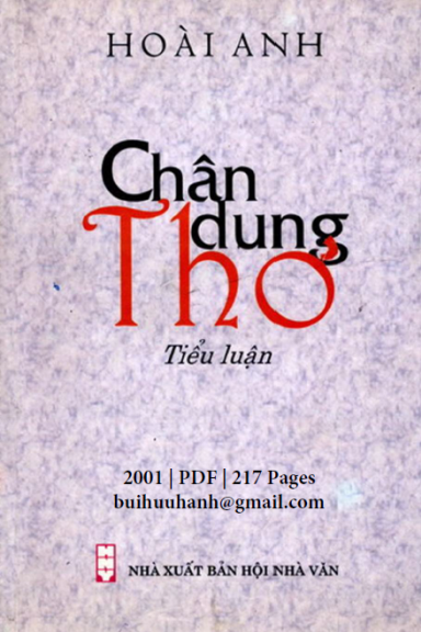 Chân Dung Thơ (NXB Hội Nhà Văn 2001) - Hoài Anh, 216 Trang