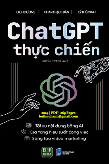 Chat GPT Thực Chiến (NXB Dân Trí 2024) - Dịch Dương, 269 Trang
