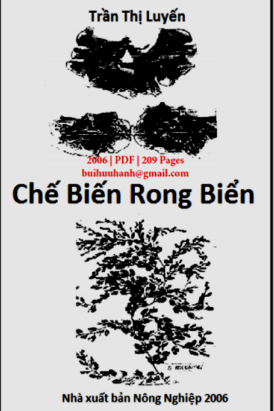 Chế Biến Rong Biển (NXB Nông Nghiệp 2006) - Trần Thị Luyến, 208 Trang