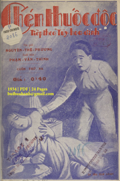 Chén Thuốc Độc Cuốn 1-6 (NXB Bảo Tồn 1934) - Nguyễn Thế Phương, 146 Trang