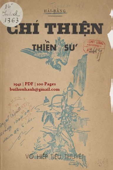 Chí Thiện Thiền Sư (NXB Á Châu 1941) - Hải Bằng, 100 Trang