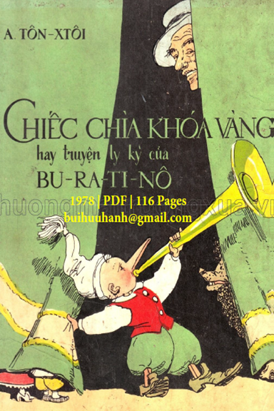 Chiếc Chìa Khóa Vàng Hay Truyện Ly Kỳ Của Buratinô (NXB Tiến Bộ 1978) - Lev Tolstoy, 116 Trang