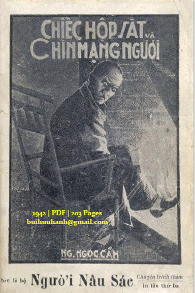 Chiếc Hộp Sắt Và Chín Mạng Người (NXB Á Châu 1942) - Nguyễn Ngọc Cầm, 203 Trang