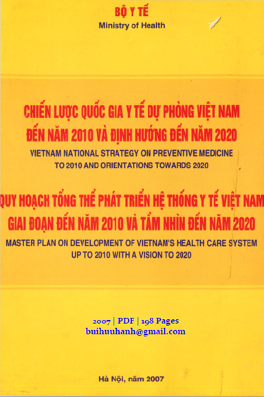 Chiến Lược Quốc Gia Y Tế Dự Phòng Việt Nam Đến Năm 2010 Và Định Thướng Đến Năm 2020