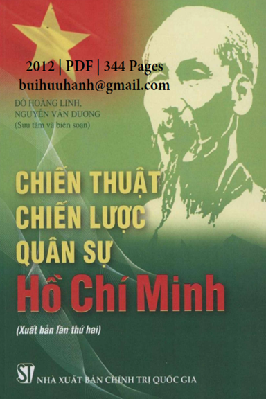 Chiến Thuật Chiến Lược Quân Sự Hồ Chí Minh (NXB Chính Trị 2012) - Đỗ Hoàng Linh, 344 Trang