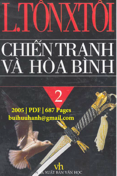 Chiến Tranh Và Hòa Bình Tập 2 (NXB Văn Học 2005) - Lev Tolstoy, 687 Trang