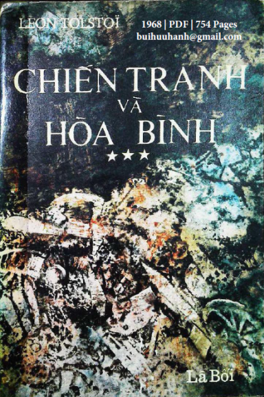 Chiến Tranh Và Hòa Bình Tập 3 (NXB Lá Bối 1968) - Lev Tolstoy, 754 Trang
