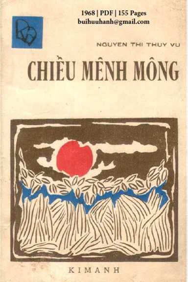 Chiều Mênh Mông (NXB Kim Anh 1968) - Nguyễn Thị Thụy Vũ, 155 Trang