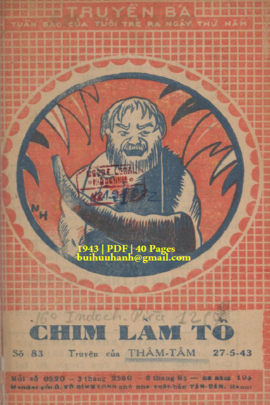 Chim Làm Tổ (NXB Tân Dân 1943) - Thâm Tâm, 40 Trang