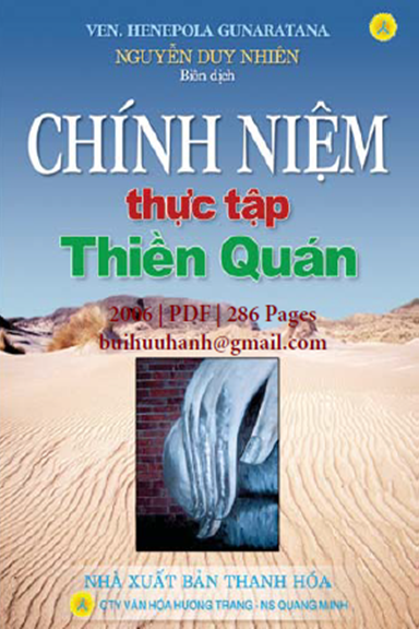 Chính Niệm Thực Tập Thiền Quán (NXB Thanh Hóa 2006) - Nguyễn Duy Nhiên, 286 Trang