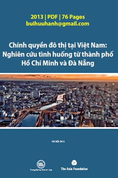 Chính Quyền Đô Thị Tại Việt Nam (NXB Hà Nội 2013) - Nguyễn Thị Cành, 76 Trang