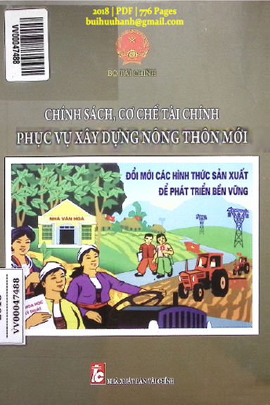 Chính Sách, Cơ Chế Tài Chính Phục Vụ Xây Dựng Nông Thôn Mới (NXB Tài Chính 2018) - Bộ Tài Chính