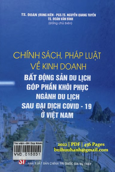 Chính Sách, Pháp Luật Về Kinh Doanh Bất Động Sản Du Lịch Góp Phần Khôi Phục Ngành Du Lịch