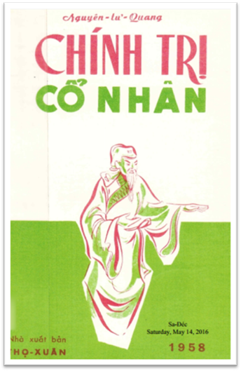 Chính Trị Cổ Nhân (NXB Thọ Xuân 1958) - Nguyễn Tử Quang, 183 Trang