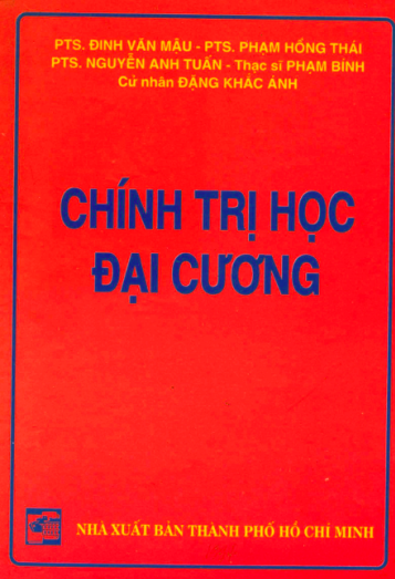Chính Trị Học Đại Cương (NXB Tổng Hợp 1997) - Đinh Văn Mậu, 280 Trang