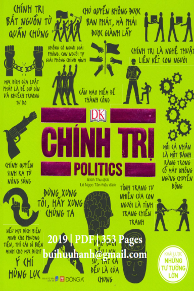 Chính Trị-Khái Lược Những Tư Tưởng Lớn (NXB Dân Trí 2019) - Paul Kelly, 353 Trang