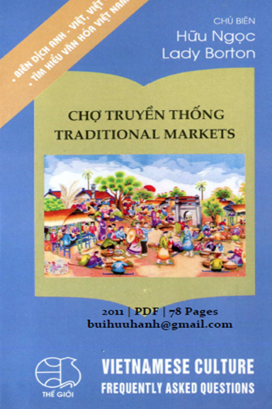 Chợ Truyền Thống (NXB Thế Giới 2011) - Hữu Ngọc, 78 Trang