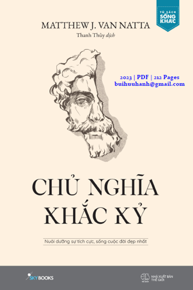 Chủ Nghĩa Khắc Kỷ (NXB Thế Giới 2023) - Matthew J. Van Natta, 212 Trang