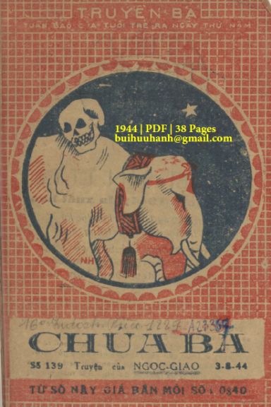 Chúa Ba (NXB Tân Dân 1944) - Ngọc Giao, 38 Trang