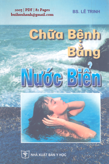 Chữa Bệnh Bằng Nước Biển (NXB Y Học 2005) - Lê Trinh, 82 Trang