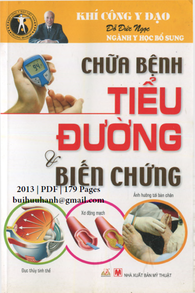 Chữa Bệnh Tiểu Đường Và Biến Chứng (NXB Mỹ Thuật 2013) - Đỗ Đức Ngọc, 179 Trang