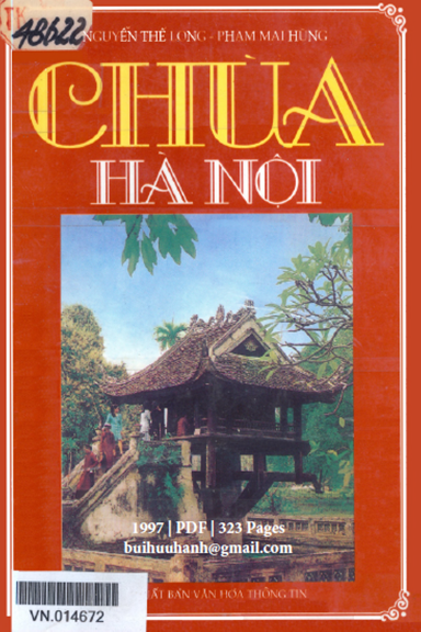 Chùa Hà Nội (NXB Văn Hóa Thông Tin 1997) - Nguyễn Thế Long, 323 Trang