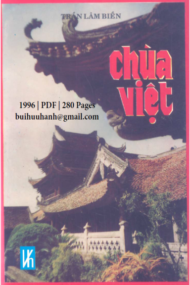 Chùa Việt (NXB Văn Hóa Thông Tin 1996) - Trần Lâm Biền, 280 Trang