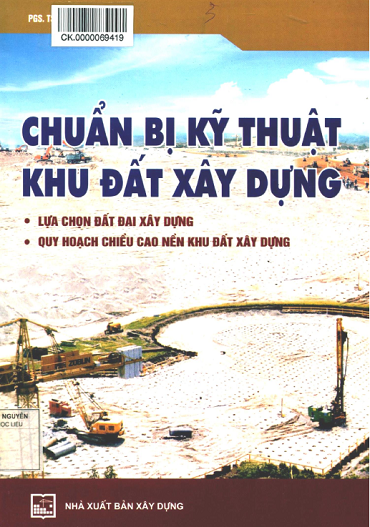 Chuẩn Bị Kỹ Thuật Khu Đất Xây Dựng (NXB Xây Dựng 2013) - Phạm Trọng Mạnh, 205 Trang