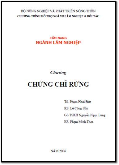 Chứng Chỉ Rừng (NXB Giao Thông Vận Tải 2006) - Phạm Hoài Đức, 112 Trang