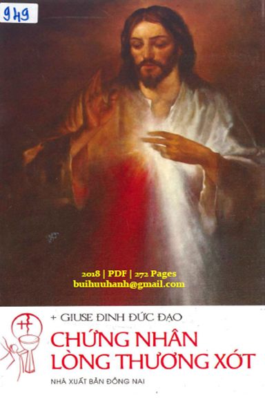 Chứng Nhân Lòng Thương Xót (NXB Đồng Nai 2018) - Đinh Đức Đạo, 272 Trang