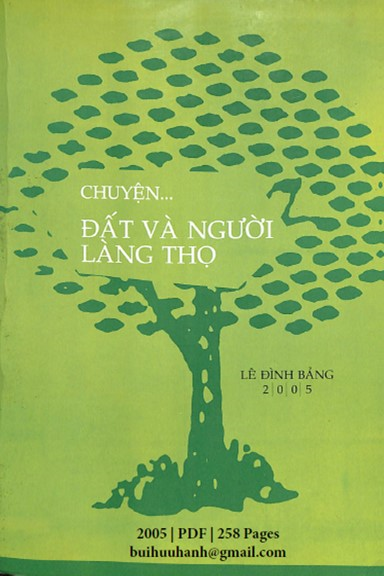 Chuyện... Đất Và Người Làng Thọ (NXB Tôn Giáo 2005) - Lê Đình Bảng, 258 Trang